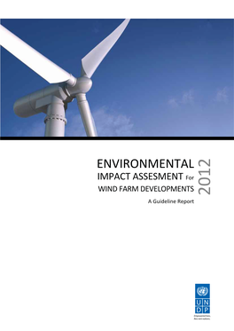 Environment Impact Assessment for Wind Farm Developents