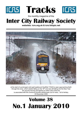 No.1 January 2010 Inter City Railway Society Founded 1973