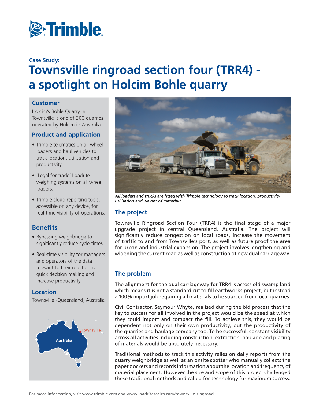 TRR4) - a Spotlight on Holcim Bohle Quarry