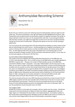Anthomyiidae Recording Scheme Newsletter No. 12