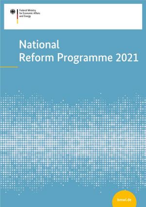 National Reform Programme 2021