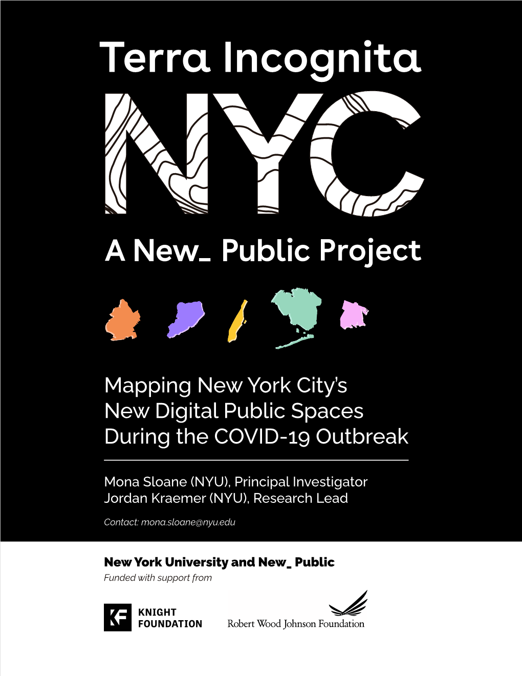 Terra Incognita NYC Acknowledgements to the Craft of Digital Ethnography and That of Writing