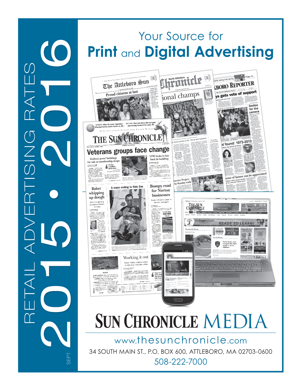 Print and Digital Advertising 2016 Tising Rates