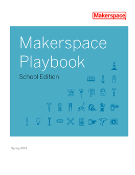 Makerspace Playbook School Edition