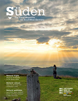 Sueden the Travel Magazine of Southwest Germany 2021 Compressed.Pdf