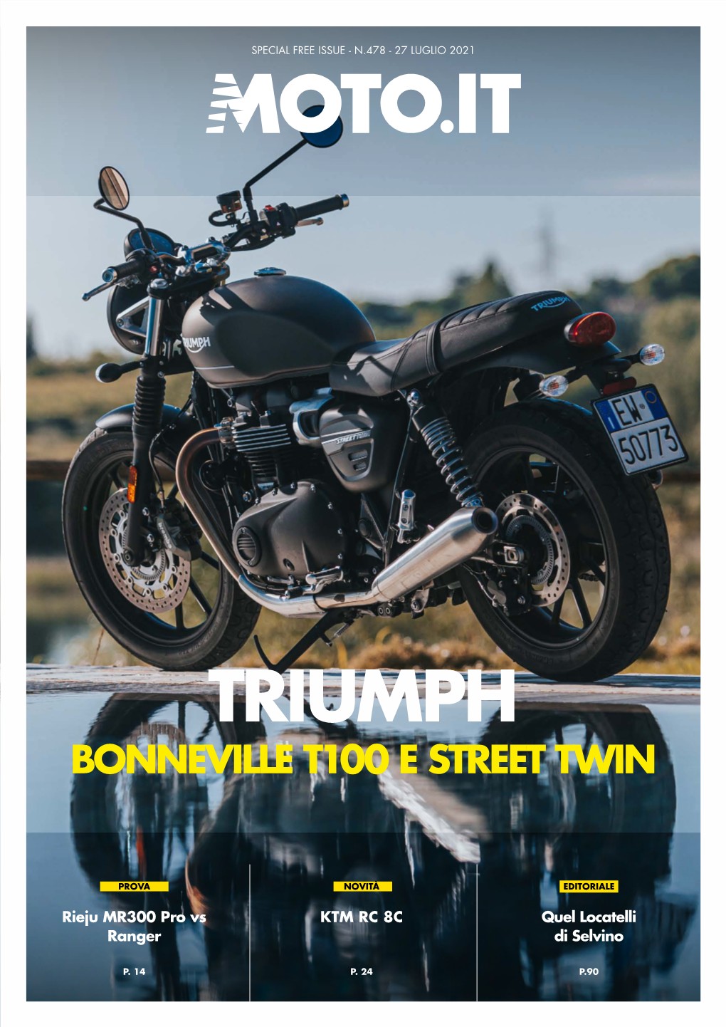 Triumph Bonneville T100 E Street Twin