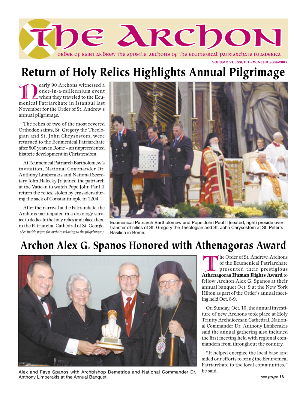 Return of Holy Relics Highlights Annual Pilgrimage