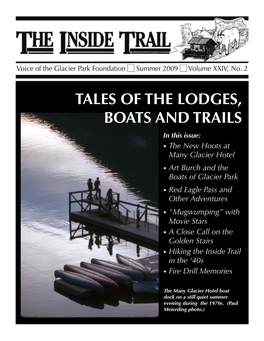 Tales of the Lodges, Boats and Trails