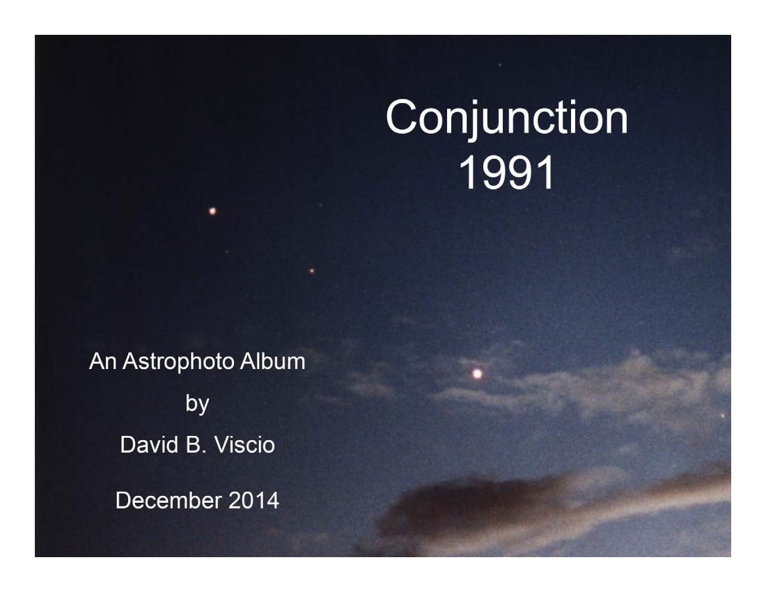 Venus-Mars-Jupiter Conjunction 1991