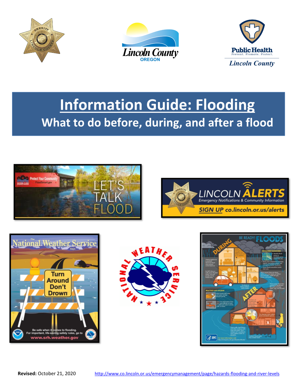 Information Guide: Flooding What to Do Before, During, and After a Flood