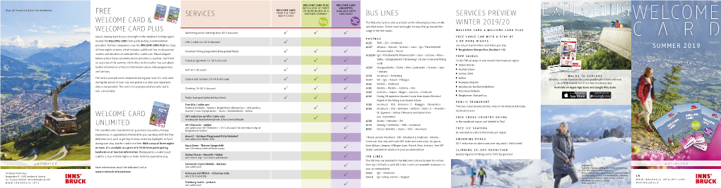 Bus Lines Services Services Preview Winter 2019/20