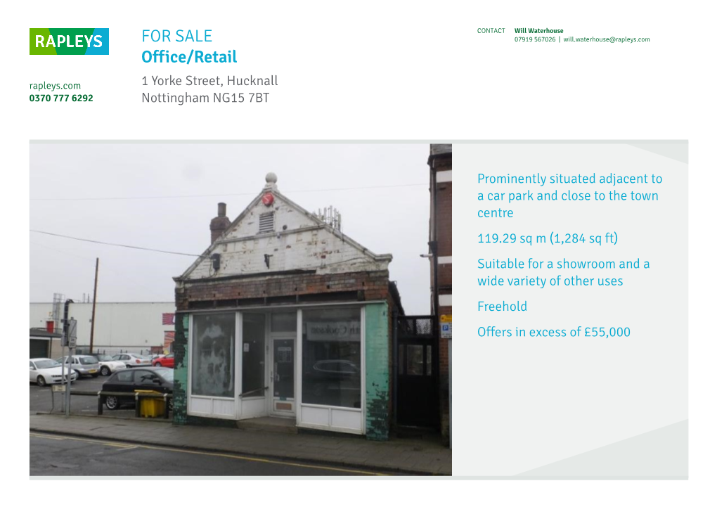 FOR SALE Office/Retail