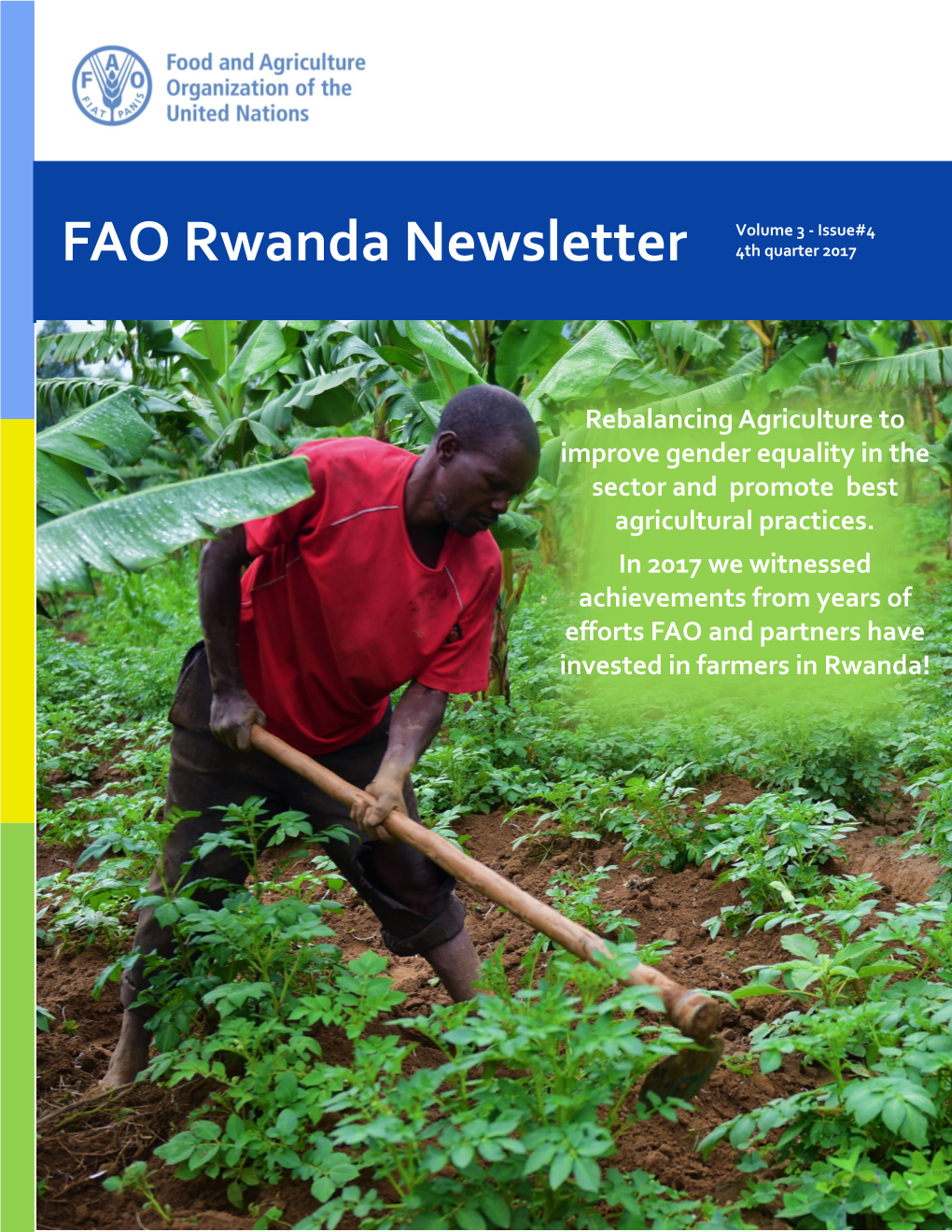 FAO Rwanda Newsletter Volume 3