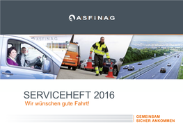 SERVICEHEFT 2016 Wir Wünschen Gute Fahrt! Besuchen Sie Uns Auf