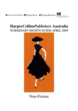 Harpercollinspublishers Australia Non-Fiction