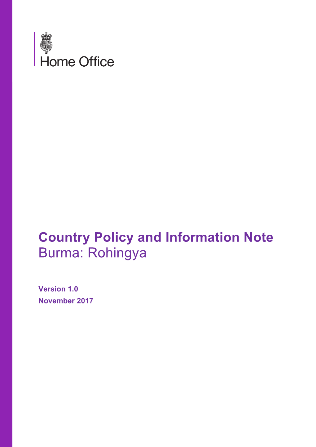 Burma, Rohingya