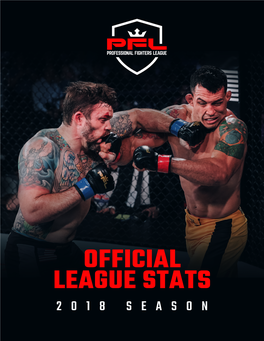 Official League Stats 2018 Season Index