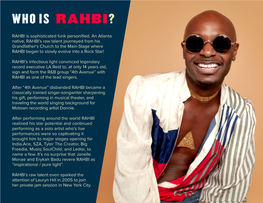 Who Is RAHBI?