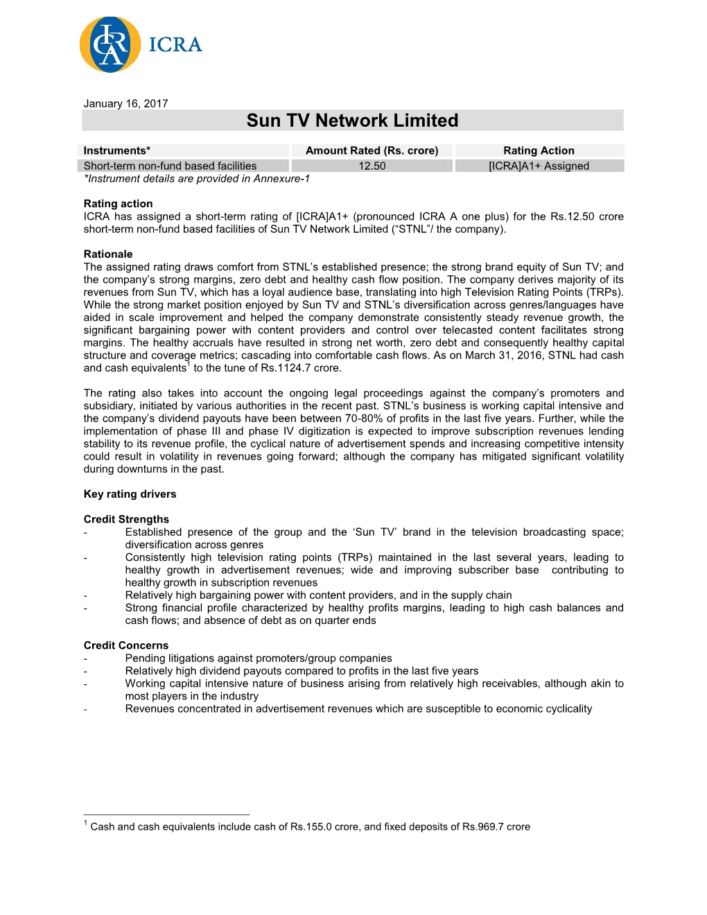 Sun TV Network Limited