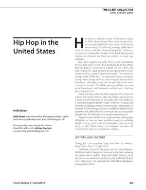 Hip Hop in the United States