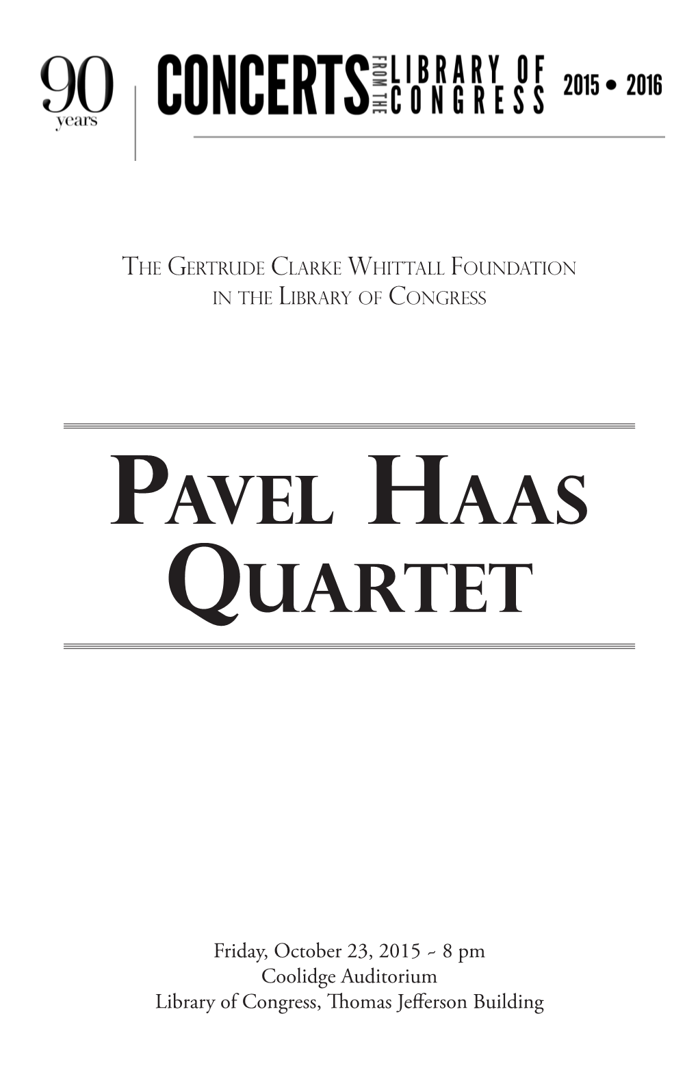 Pavel Haas Quartet