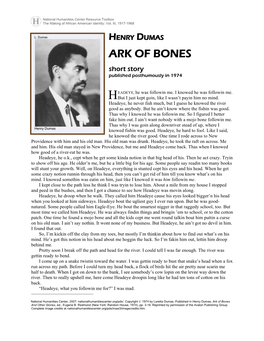 Ark of Bones