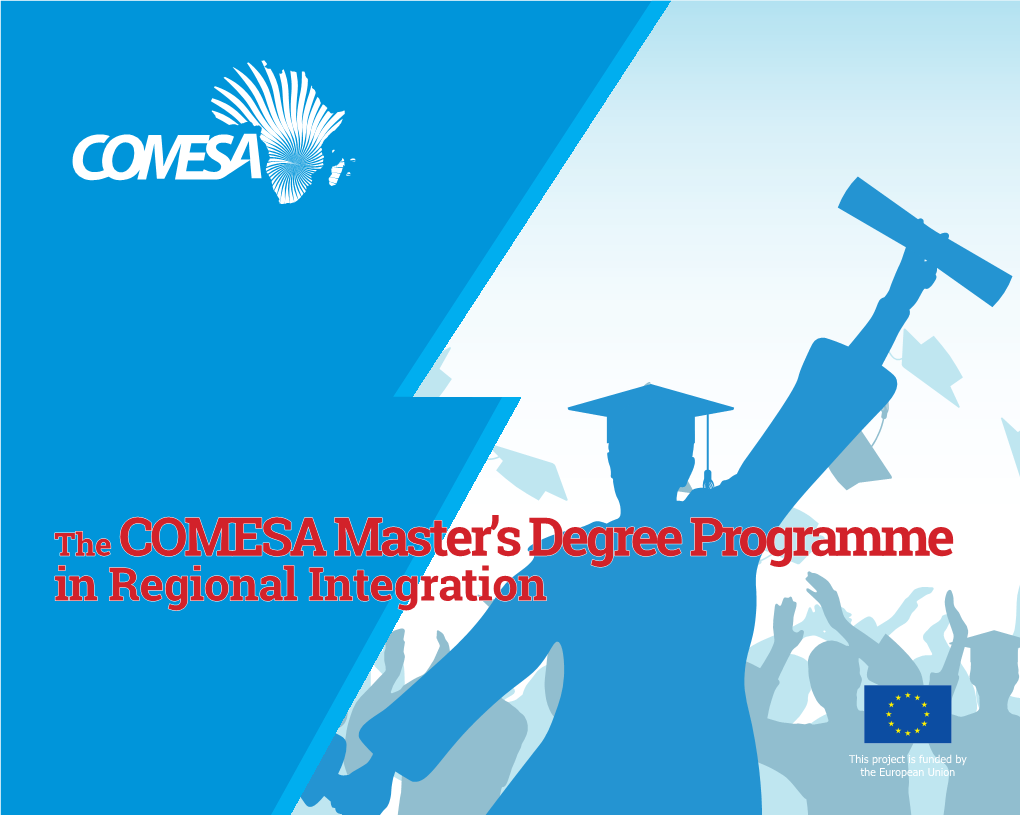 The COMESA Master's Degree Programme