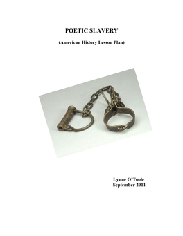 Poetic Slavery