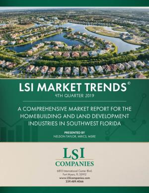 A Comprehensive Market Report for the Homebuilding and Land Development Industries in Southwest Florida