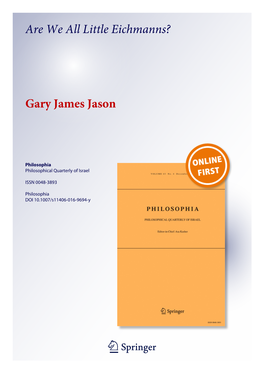 Gary James Jason