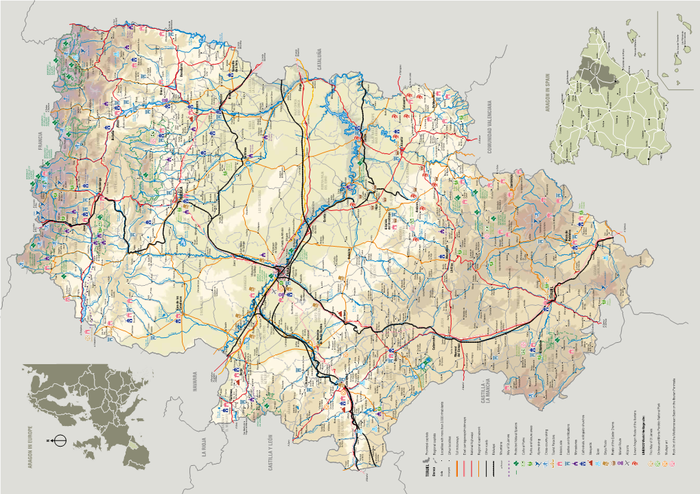 Map of Aragon Download