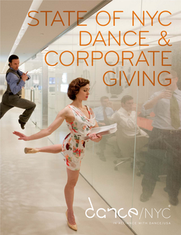State of Nyc Dance & Corporate Giving Acknowledgments