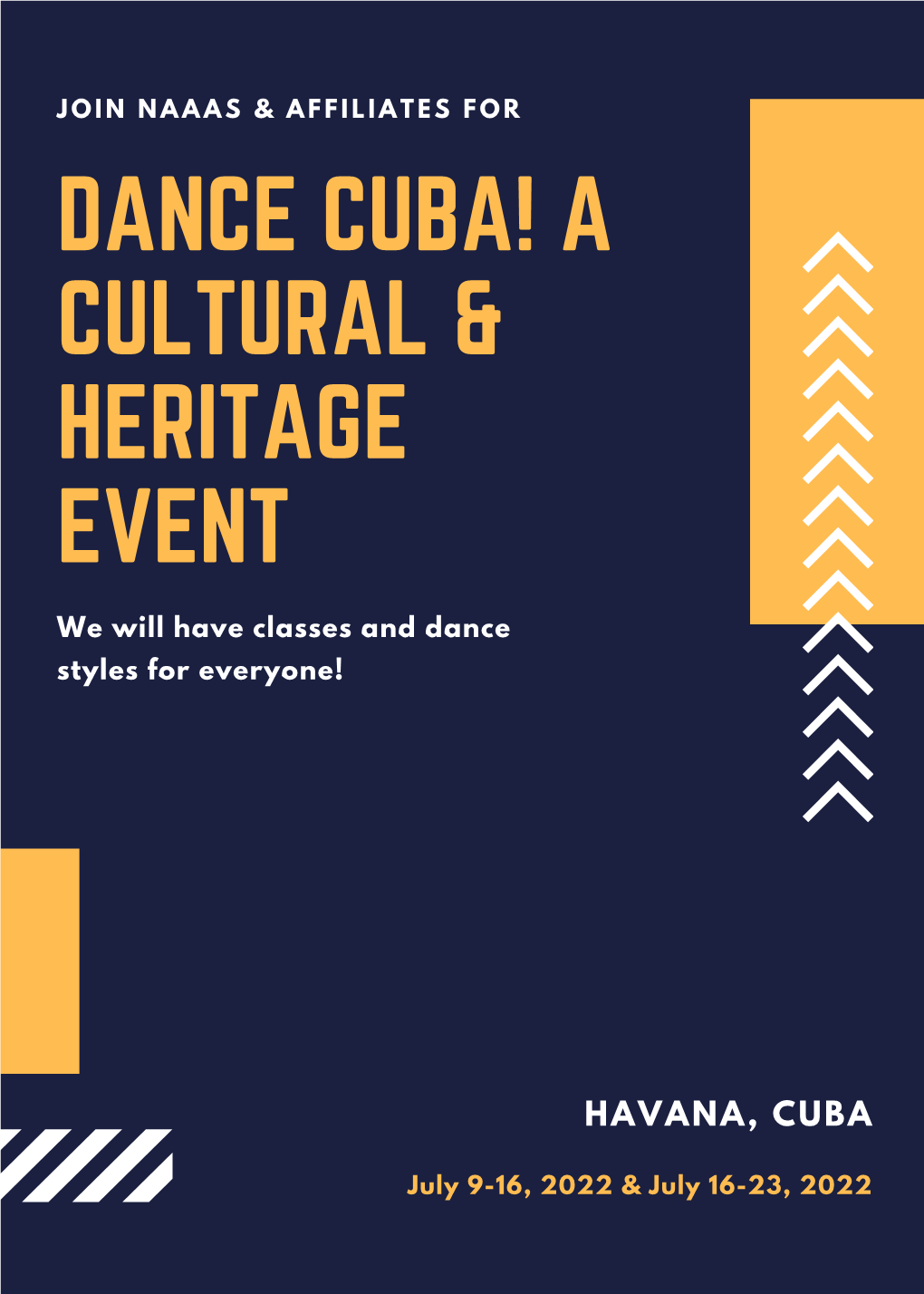 Dance Cuba! a Cultural & Heritage Event