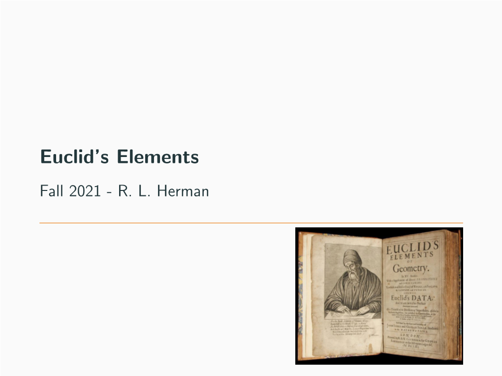 Euclid's Elements