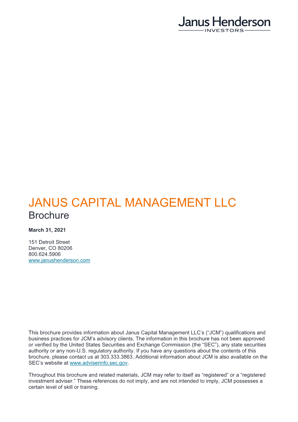 Janus Henderson Global Life Sciences