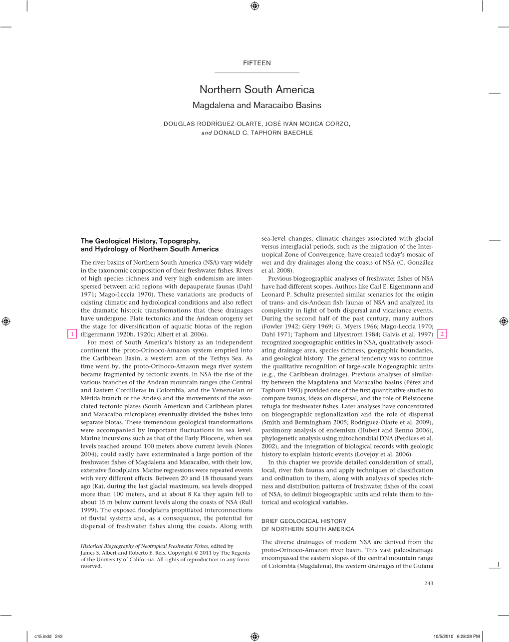 Northern South America Magdalena and Maracaibo Basins