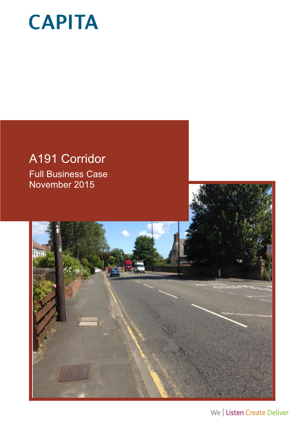 A191 Corridor Full Business Case November 2015
