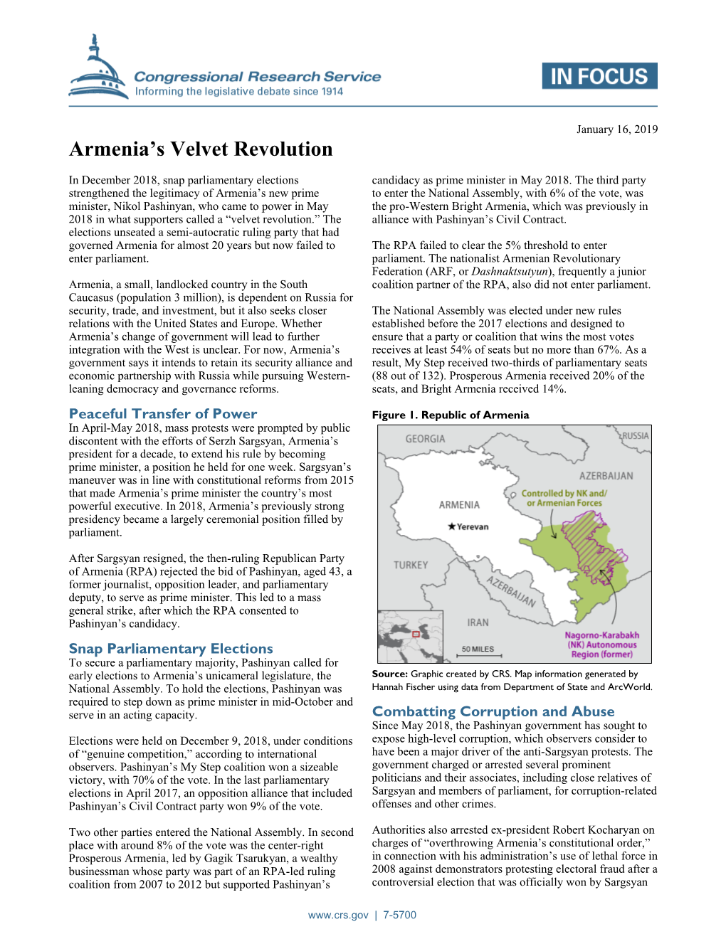 Armenia's Velvet Revolution