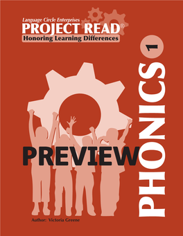 PHONICS 1 Preview