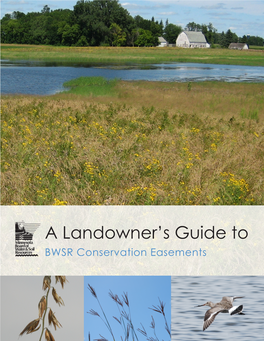 A Landowner's Guide to BWSR Conservation Easements