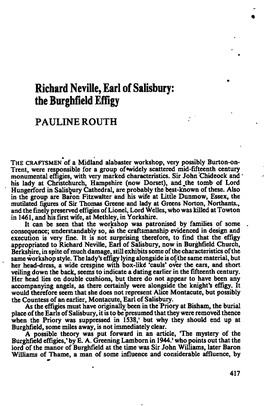 Richard Neville, Earlof Salisbury