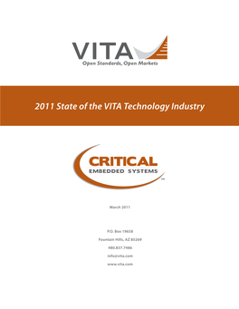 2011 State of the VITA Technology Industry