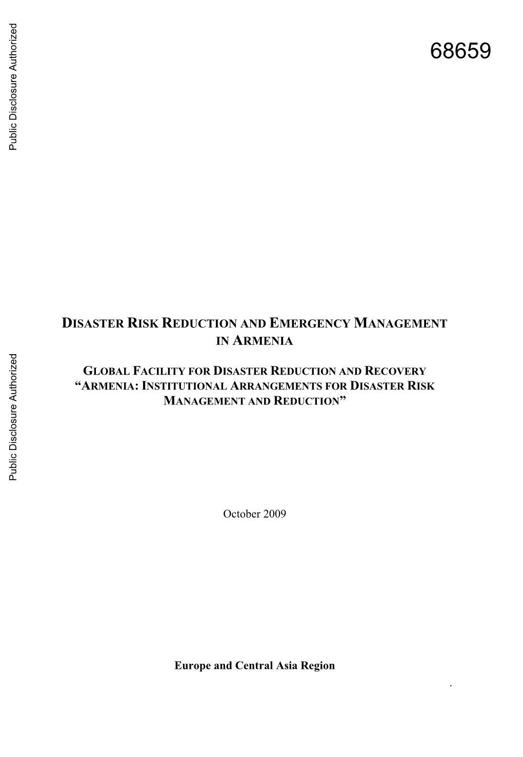 World Bank Document