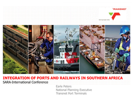 Integration of Ports and Railways in Southern Africa 2012