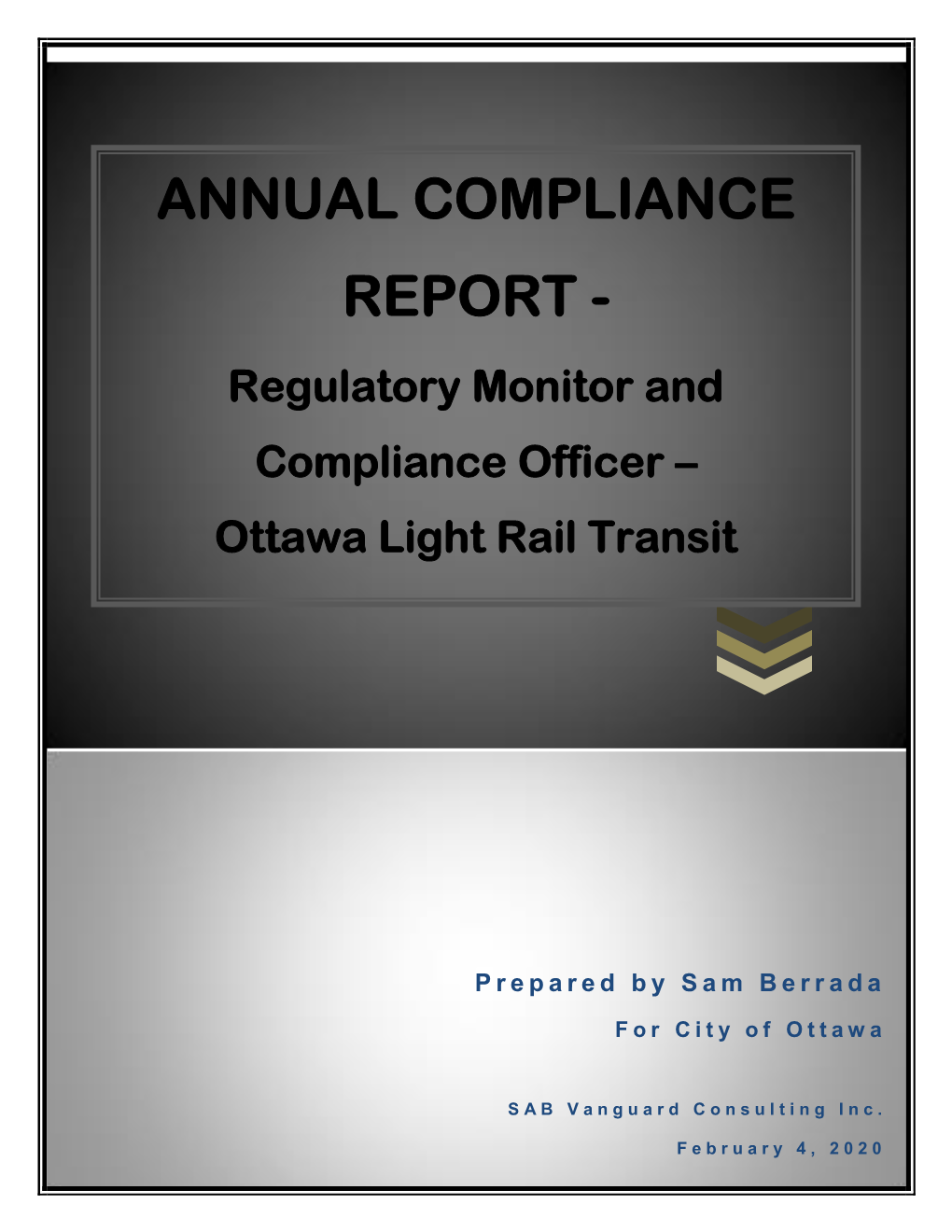 Draft Annual Report
