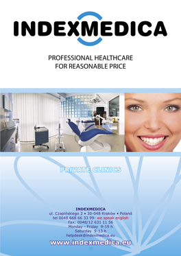 Professional Healthcare for Reasonable Price