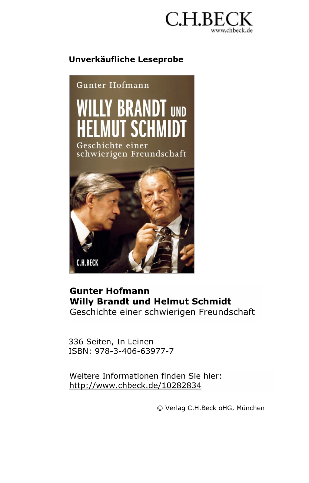 Willy Brandt Und Helmut Schmidt Geschichte Einer Schwierigen Freundschaft