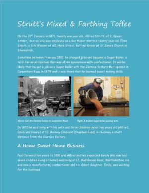 Strutt's Mixed & Farthing Toffee