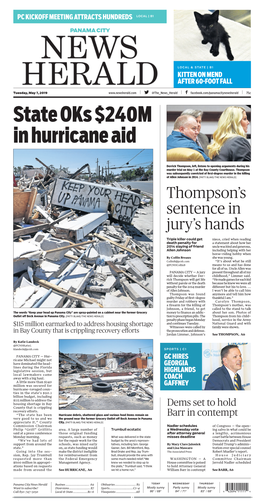 State Oks $240M in Hurricane Aid