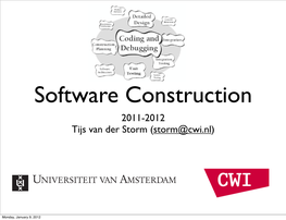 2011-2012 Tijs Van Der Storm (Storm@Cwi.Nl)